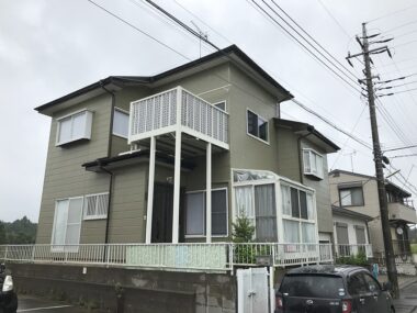 千葉県香取市 屋根・外壁塗装｜2色仕上げと雨漏工事でお悩みを解決