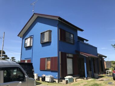 茨城県神栖市 屋根・外壁塗装｜雨風に強い塗料でお好みの色を選択