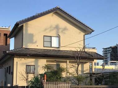 茨城県牛久市 外壁塗装｜ベランダ防水と外壁シール補修を行い台風でも安心