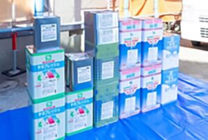 屋根塗装に使われる塗料（下塗り用塗料と上塗り用塗料）の種類とは