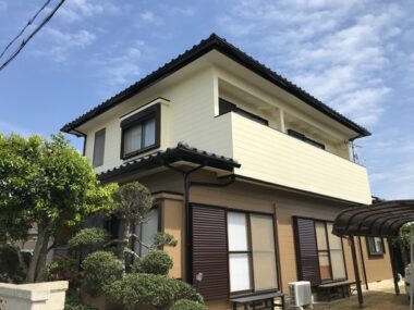 茨城県神栖市外壁屋根塗装｜匂いが気にならない塗料