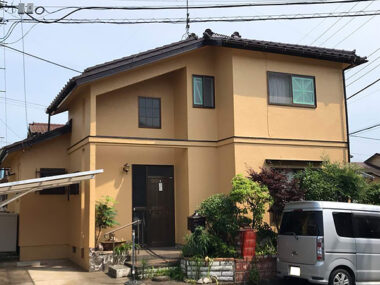 千葉県八街市外壁屋根塗装工事｜セメント瓦も同時に補修