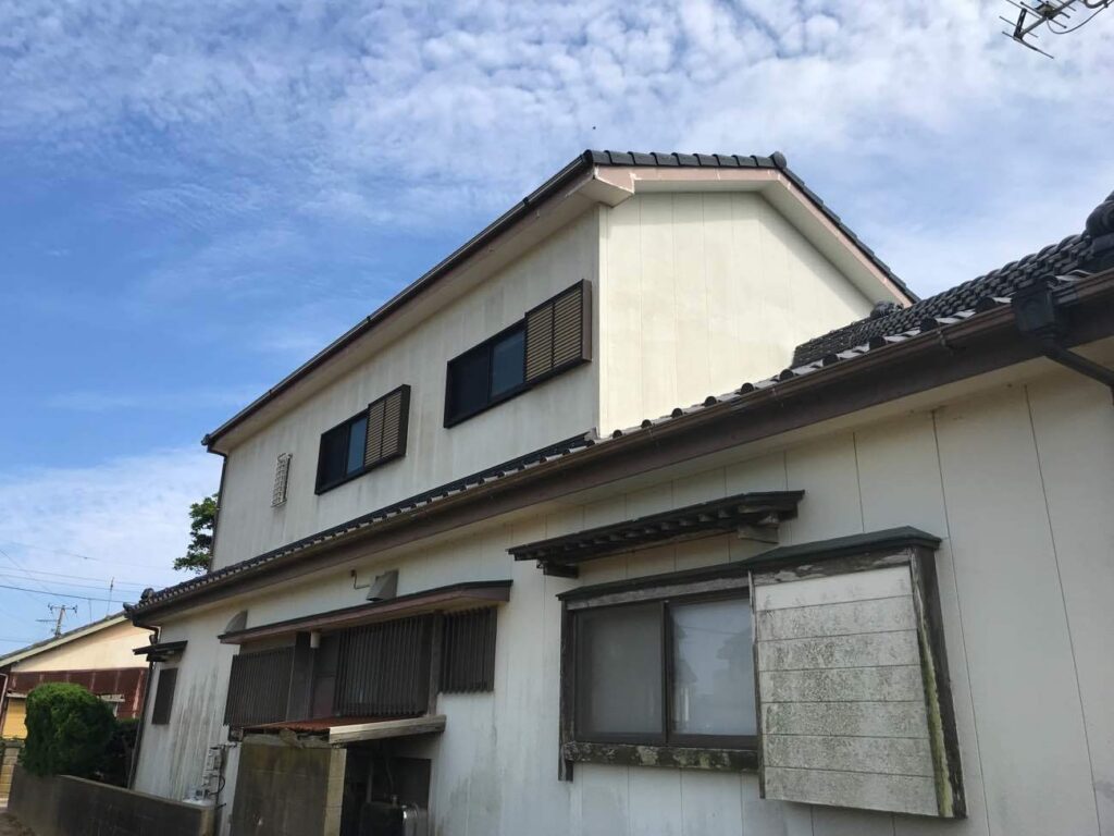 【銚子市の完成物件】ニッペ標準色ND-174での外壁塗装