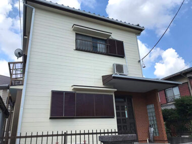 千葉県流山市外壁屋根塗装｜コーキングの劣化を解消