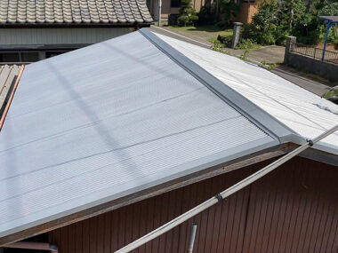 千葉県香取郡屋根塗装｜ガルバリウム鋼板の屋根材で張替え