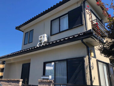 茨城県取手市外壁塗装｜汚れが付きにくい塗料で施工