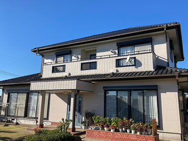 茨城県鹿嶋市外壁屋根塗装｜ALCの外壁を塗装