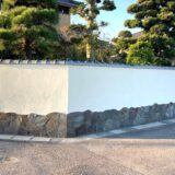 千葉県山武市で外構壁の塗装工事施工事例です　「職人さんが良い人で良かったです！」