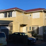 千葉県東金市のK様邸　外壁屋根塗装、ベランダ防水塗装の施工事例です