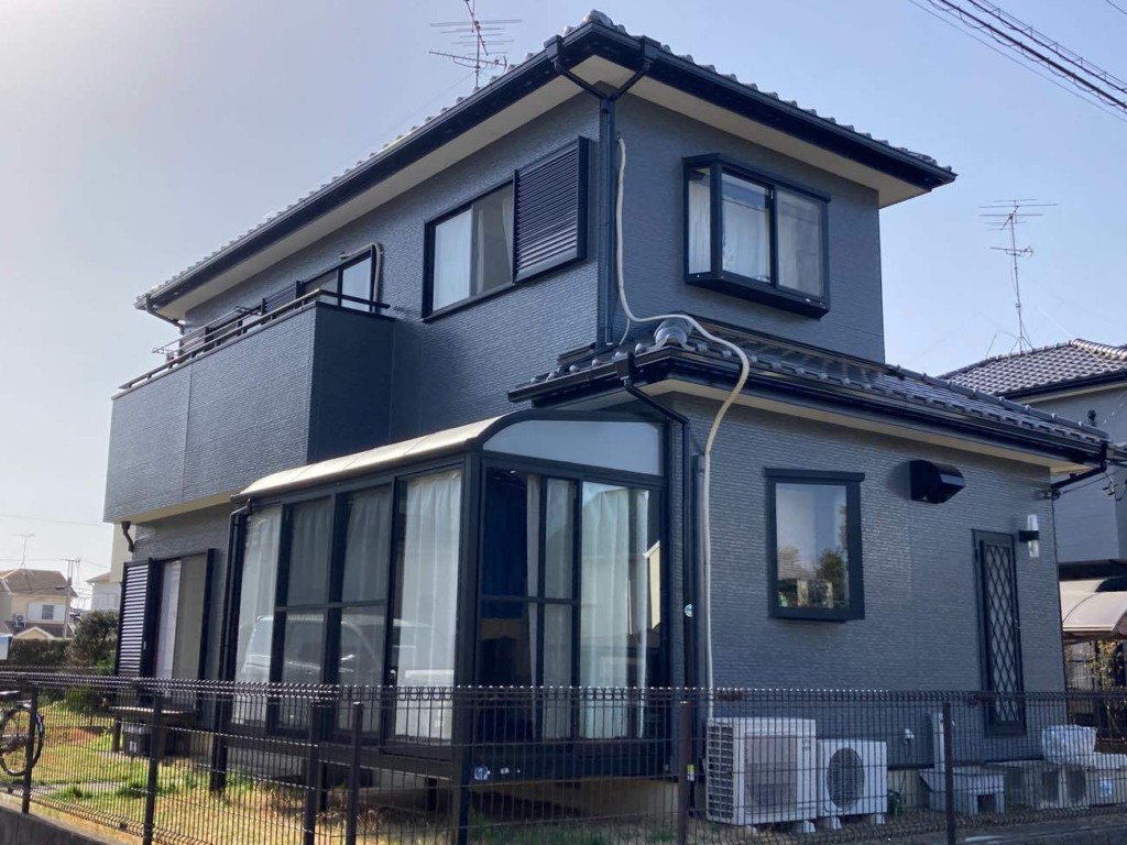 千葉県東金市のＴ様邸施工事例です「予定より早く作業が終わり綺麗に仕上がり満足しています！」