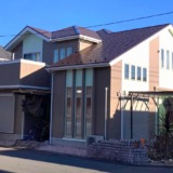 アクセント部分の色分けと外壁屋根塗装（千葉市緑区）