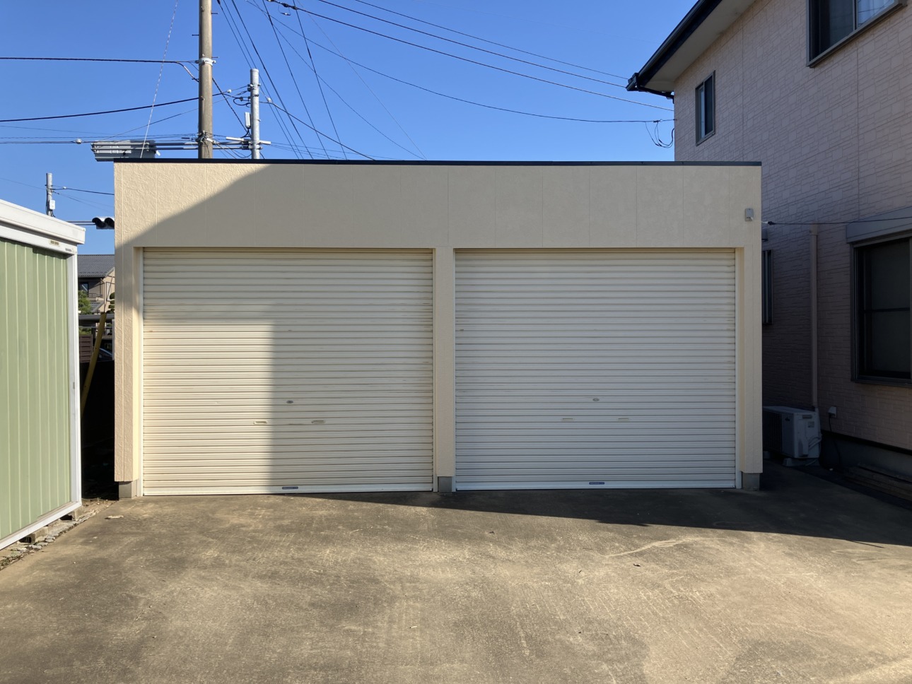 車庫をラジカル制御型塗料で施工 19-80F | 塗装屋ぬりべえ | 千葉
