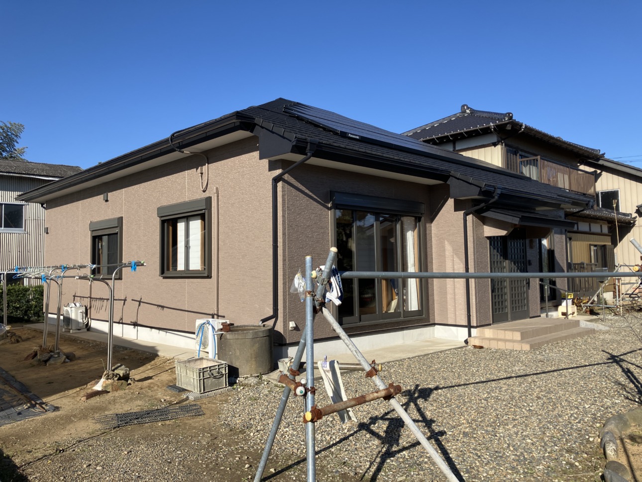 外壁塗装機器 豊橋市Y様邸 外壁塗装工事（ガイソーウォール無機ACE／15-60D）