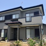 外壁塗装　鹿嶋市 築25年を無機で刷新！