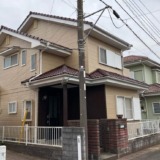 千葉県山武市のO様邸　　　　　　　　　　　　　　主屋とはなれの屋根工事や塗装工事の施工事例です