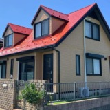 千葉県長生郡白子町のT様邸　　　　　　　　　　　　　外壁屋根塗装の施工事例です