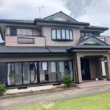 千葉県山武郡のM様邸　　　　　　　　　　　　　　　屋根工事と外壁塗装の施工事例です