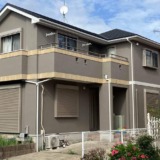 千葉県大網白里市のT様邸　　　　　　　　　　　　外壁塗装と屋根カバー工事の施工事例です