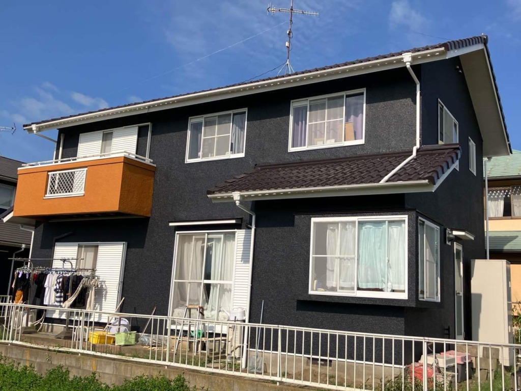千葉県山武市のM様邸　外壁屋根塗装の施工事例です