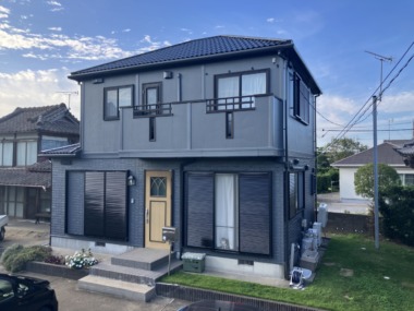 こだわり塗装でシックに変身/茨城県稲敷市外壁・屋根塗装リフォーム