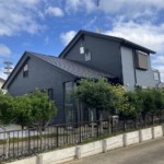 外壁塗装：無機塗料・屋根カバー工法　工事