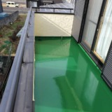 外壁塗装と一緒に防水工事！！