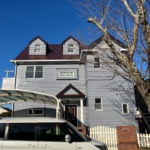 ブルーグレーで魅せる、洋風住宅の外壁塗装/千葉県香取市外壁・屋根塗装リフォーム