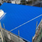 千葉県東金市のS様邸　屋根塗装ほかの施行事例です