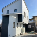 スタイリッシュな外装が印象に残る｜茨城県水戸市外壁塗装リフォーム