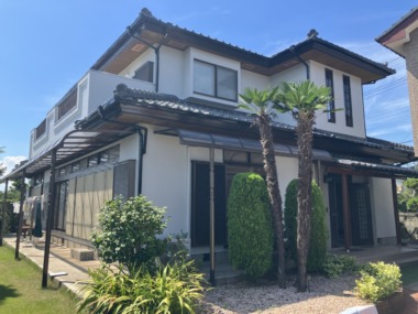 魅せる白の風格｜千葉県香取市外壁塗装・その他リフォーム