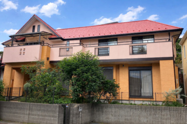 黄色とオレンジが映える、明るく生まれ変わった我が家｜千葉県松戸市 外壁塗装リフォーム