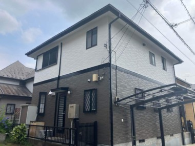 カラーのシュミレーションを重ね満足の仕上がり｜茨城県取手市外壁塗装・屋根塗装リフォーム