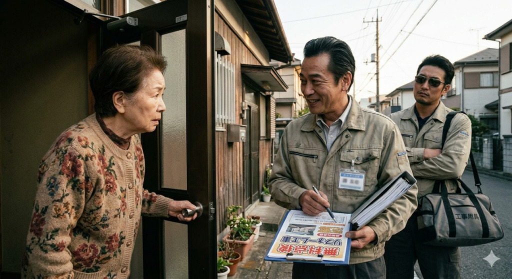 【防犯と安心】「突然の訪問」には要注意！闇バイトの不安に備える、安全な外壁塗装の業者選びと3つの対策