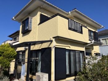 色あせを解消！25年目の再生｜茨城県神栖市外壁塗装・その他リフォーム