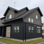 神栖市で外壁塗装　無機塗料　色：19-20B・19-40B