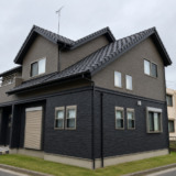 神栖市で外壁塗装　無機塗料　色：19-20B・19-40B