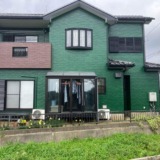 千葉県匝瑳市　外壁塗装２色塗り分け