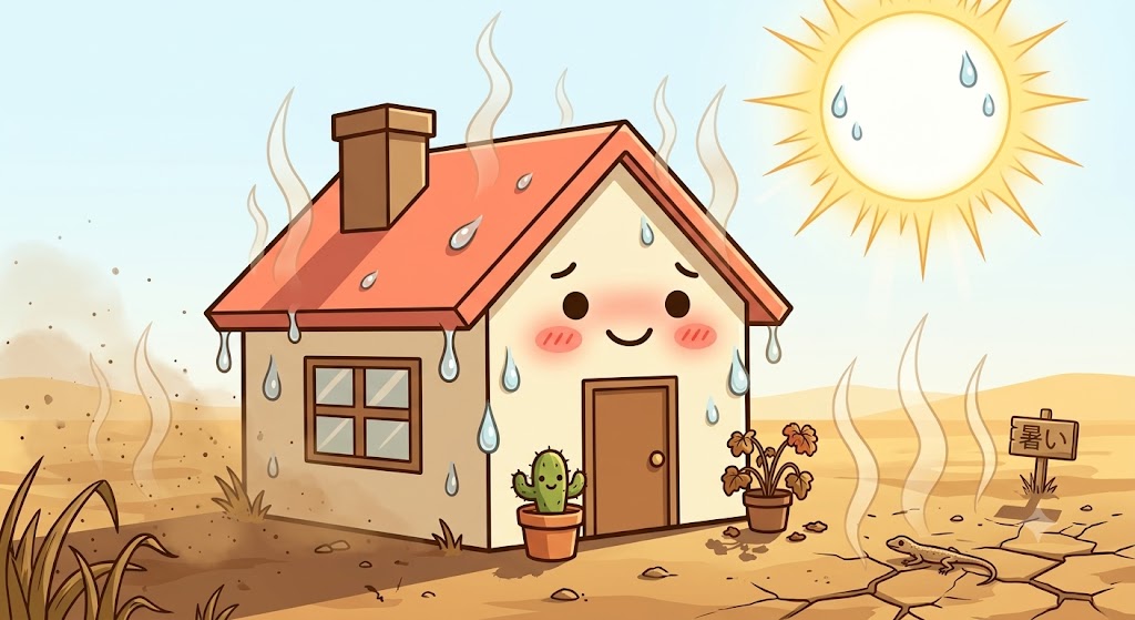 【夏の暑さ対策】屋根・外壁塗装で家の中が涼しくなる？遮熱塗料の効果と後悔しない選び方をプロが解説！