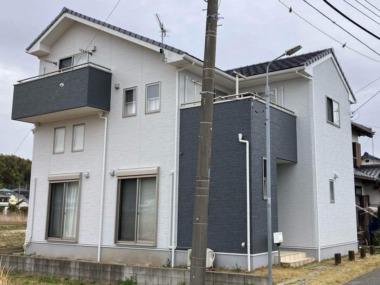 「仕上がりも綺麗で大満足！」スタイリッシュに生まれ変わった家｜千葉県山武市外壁塗装リフォーム