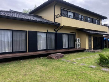 パッと明るく！温もりあふれるカラーで生まれ変わった外観｜千葉県匝瑳市外装塗装リフォーム