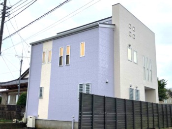 美しいツートンカラーと「強力防カビ」で大切なお住まいを守る｜千葉県山武市外壁屋根塗装リフォーム