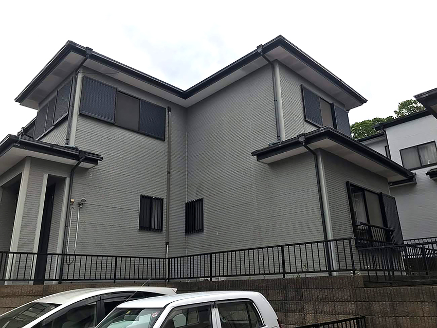 外壁と屋根の塗装工事ラジカル塗装で長持ち