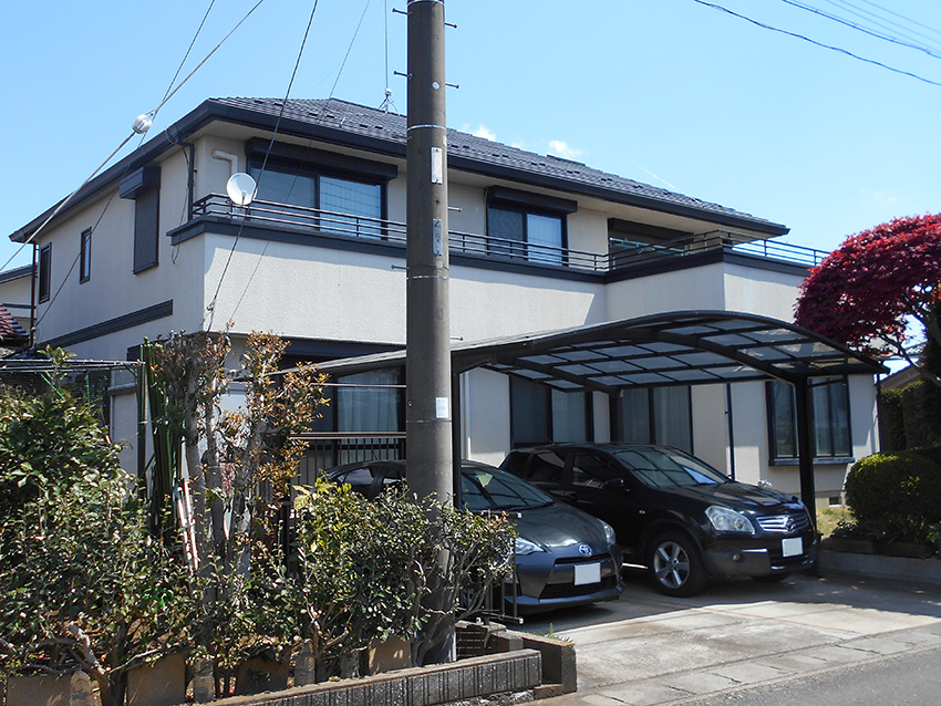 外壁をしっかり診断し吹付からラジカル塗装