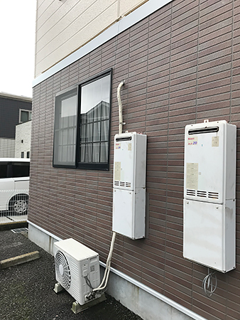 茨城県稲敷郡 外壁屋根塗装|汚れの出ていたアパートの外装を一新