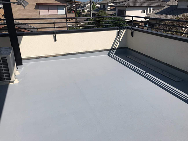 ベランダ防水工事の事例