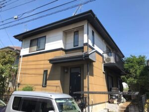 茨城県牛久市外壁屋根塗装ビフォー写真664_
