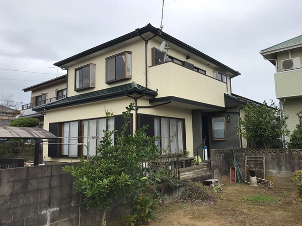千葉県香取郡外壁屋根塗装アフター700写真