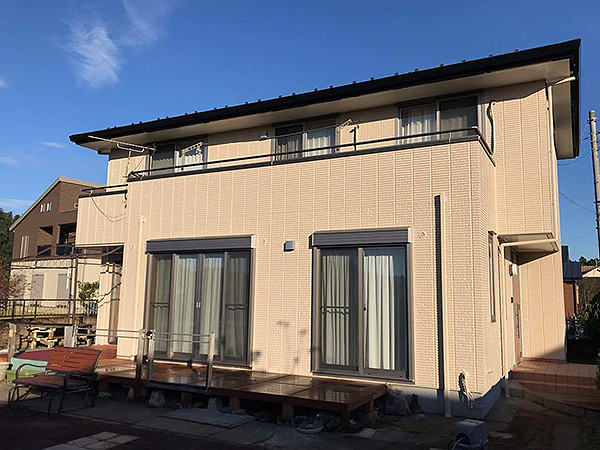 茨城県稲敷郡外壁屋根塗装|コウモリの侵入も解消