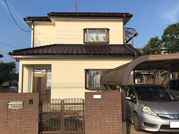 千葉県八街市外壁塗装|耐震補強工事も同時に施工