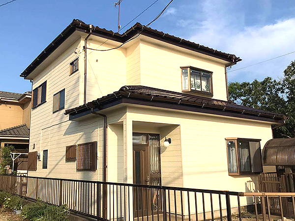 千葉県八街市外壁塗装|耐震補強工事も同時に施工
